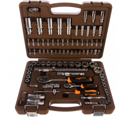 OMBRA Набор инструмента универсальный 1/4", 1/2"DR, 94 предмета