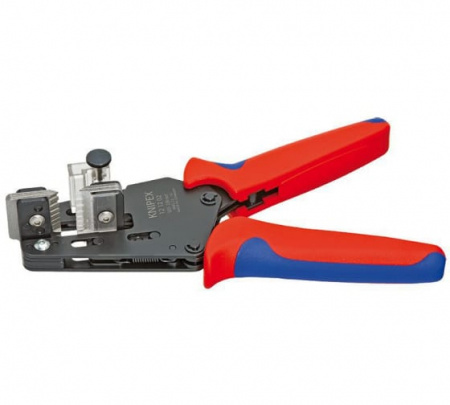 Knipex Стриппер прецизионный со сменн. фасонными ножами,0.03-0.09/0.14/0.38/0.57/1.5/2.08мм², дл 195