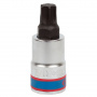 KING TONY Насадка (бита) торцевая 3/4", TORX, T70, L = 80 мм