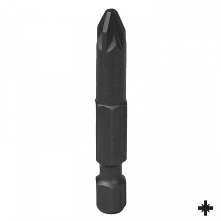 KING TONY Вставка (бита) торцевая 1/4", Pozidriv, PZ3, L = 50 мм, для шуруповерта 