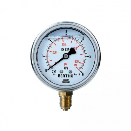 GARWIN PRO Манометр гидравлический 0-60 атм 63 мм G1/4 глицериновый для наборов серии A85