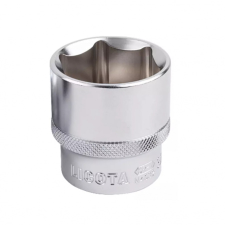 Licota Головка торцевая глубокая, 3/8", 6-гранная, 15 мм