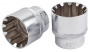 Licota Головка торцевая spline 1/2" 12мм